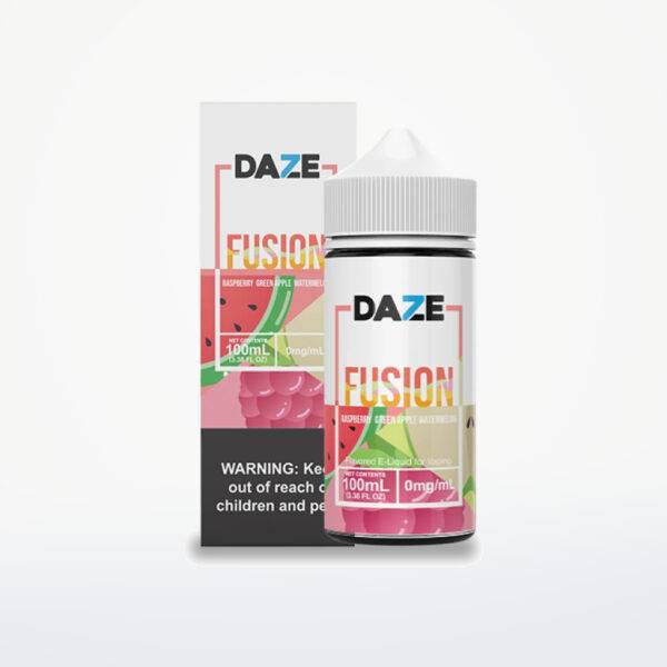 7DAZE FUSION TFN - RASPBERRY GREEN APPLE WATERMELON - 100ML-6MG