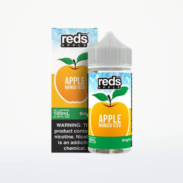 7DAZE REDS APPLE JUICE - MANGO ICED - 100ML-6MG