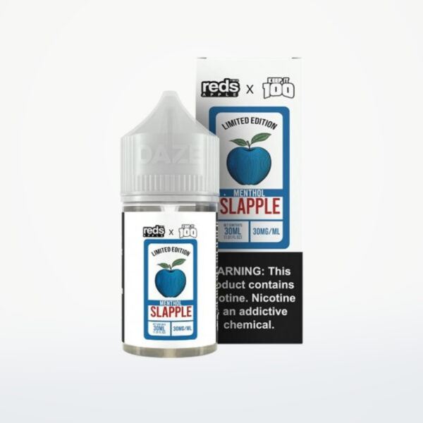 7DAZE X KEEP IT 100 - SLAPPLE MENTHOL - 30ML