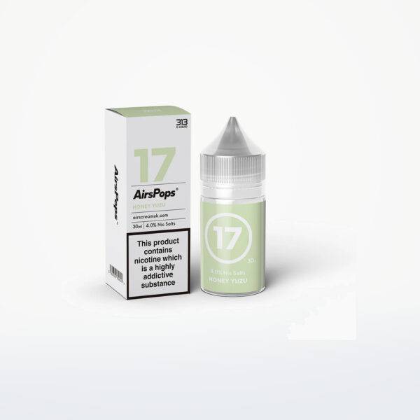 AIRSCREAM-NO.17-HONEY YUZU-SALT-30ml-40MG