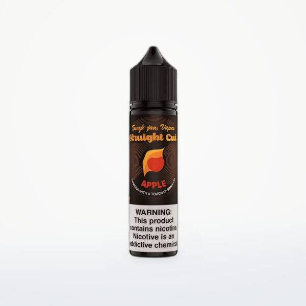 STRAIGHT CUTS-APPLE TOBACCO-FREEBASE-60ML-苹果烟草（特价无售后）