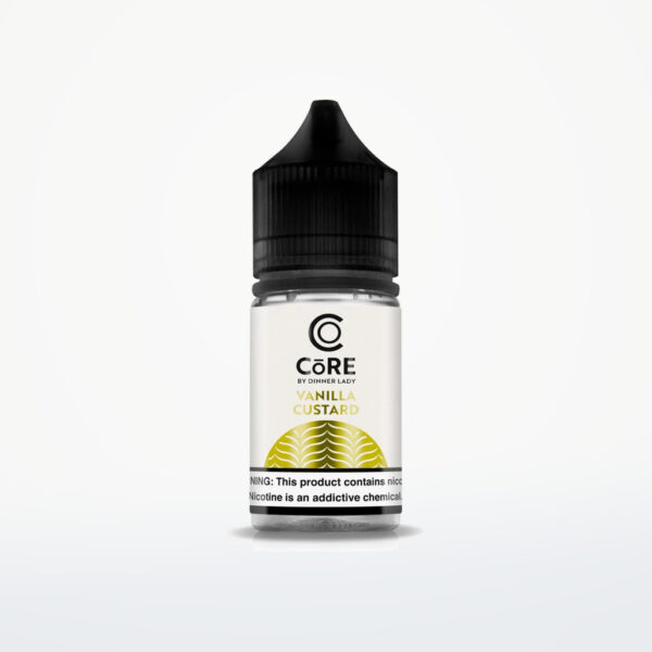CORE SALT BY DINNER LADY - VANILLA CUSTARD - 30ML-30MG
