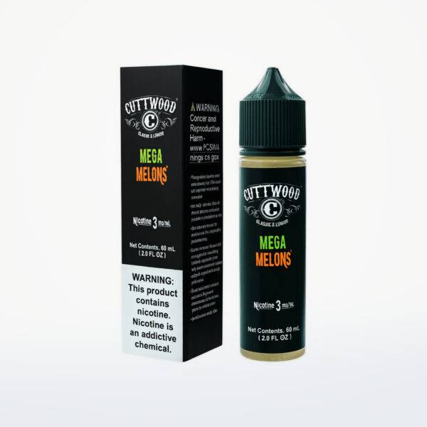 CUTTWOOD E-LIQUIDS - MEGA MELONS - 60ML-6MG