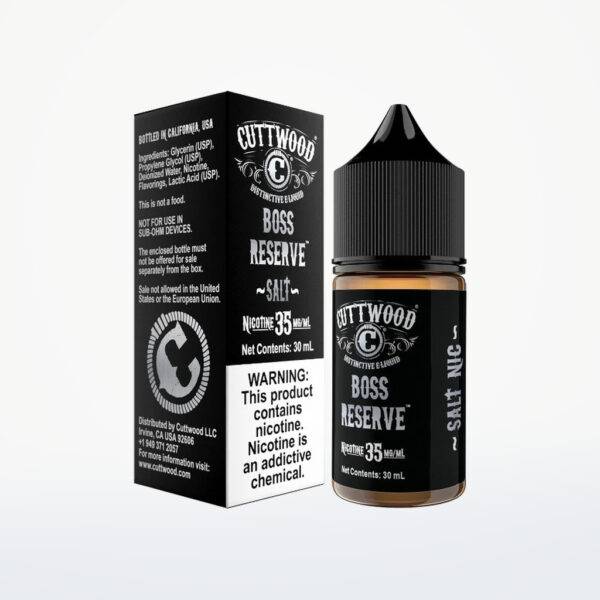 CUTTWOOD SALT - BOSS RESERVE - 30ML-35MG
