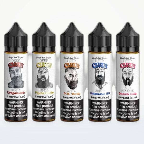 DEEP CUTS-FREEBASE-60ML(MIX TAPE ICE特价)