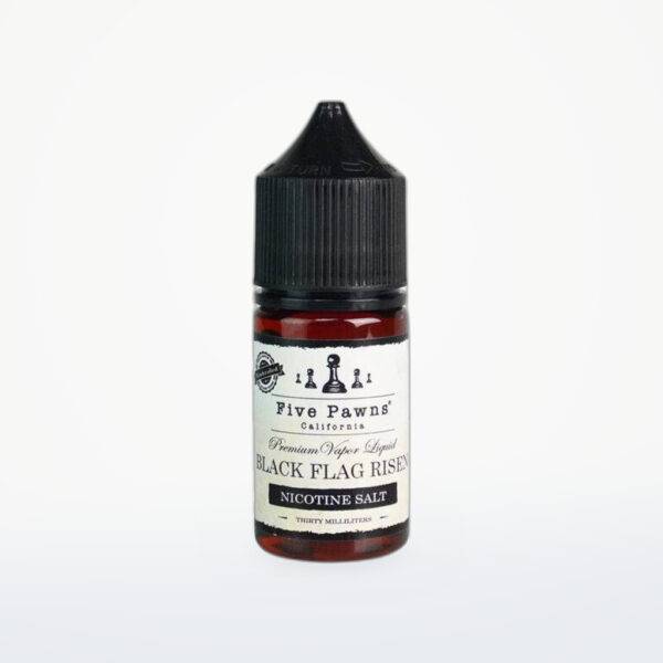 FIVE PAWNS : BLACK FLAG RISEN -SALT-30ML-30MG-黑棋升起