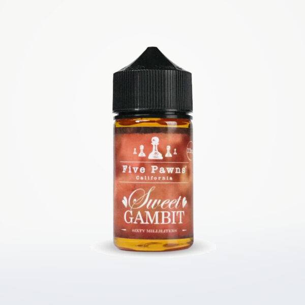 FIVE PAWNS : SWEET GAMBIT-FREEBASE-60ML-6MG