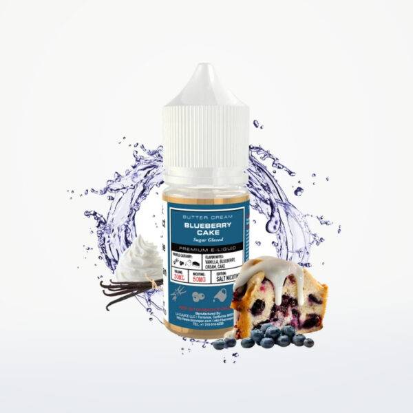 GLAS BASIX BSX NIC SALTS - BLUEBERRY CAKE - 30ML-30MG