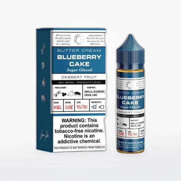 GLAS BASIX BSX SERIES - BLUEBERRY CAKE - FREEBASE-60ML-6MG