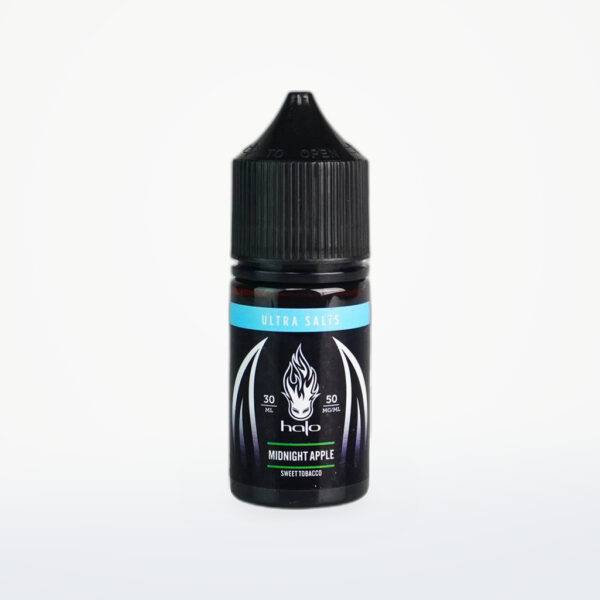 HALO : MIDNIGHT APPLE -SALT-30ML-35MG/50MG