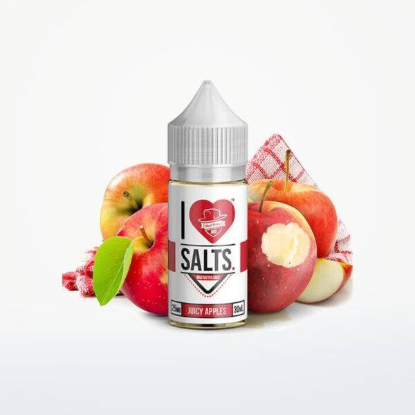 I LOVE SALTS BY MAD HATTER - JUICY APPLES - 30ML-25MG