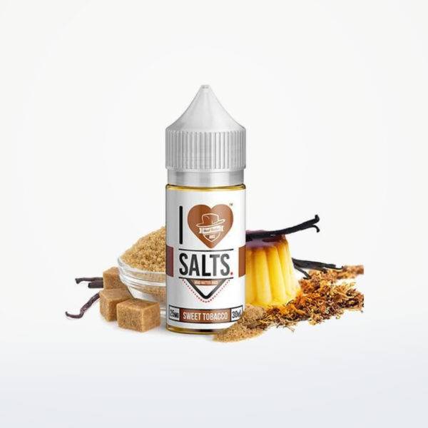 I LOVE SALTS BY MAD HATTER - SWEET TOBACCO - 30ML-25MG
