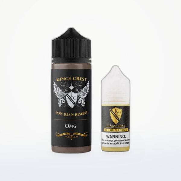 KINGS CREST-DON JUAN RESERVE-FREEBASE-120ML-6MG
