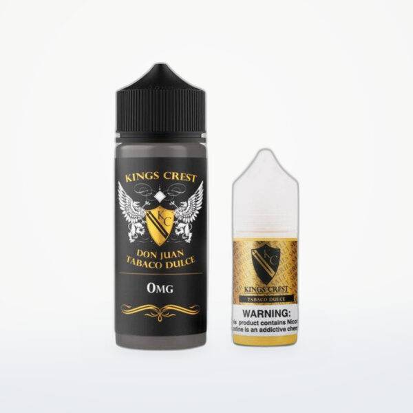 KINGS CREST-DON JUAN TABACO DULCE-SALT-30ML-30MG