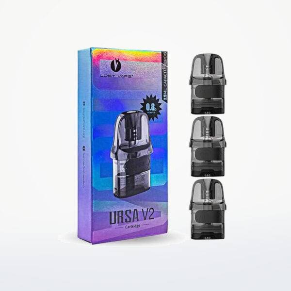 LOSTVAPE：URSA V2-CARTRIDGE 0.8OHM(3PCS)