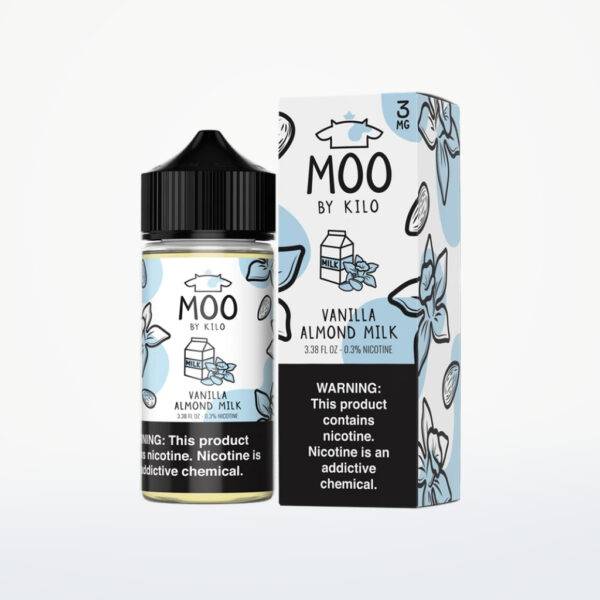 MOO E-LIQUIDS BY KILO - VANILLA ALMOND MILK - 100ML-6MG