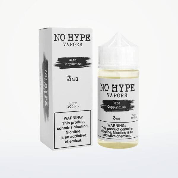NO HYPE VAPORS - CAFE CAPPUCCINO - 100ML-6MG