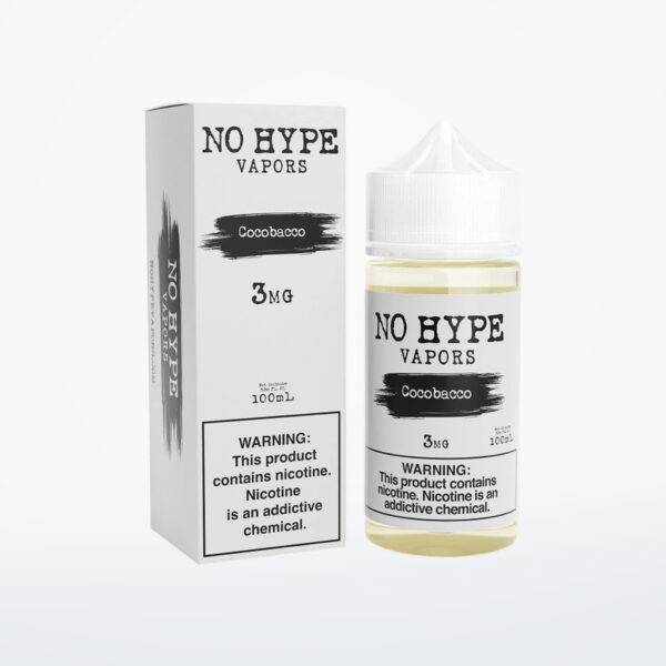NO HYPE VAPORS - COCOBACCO - 100ML-6MG