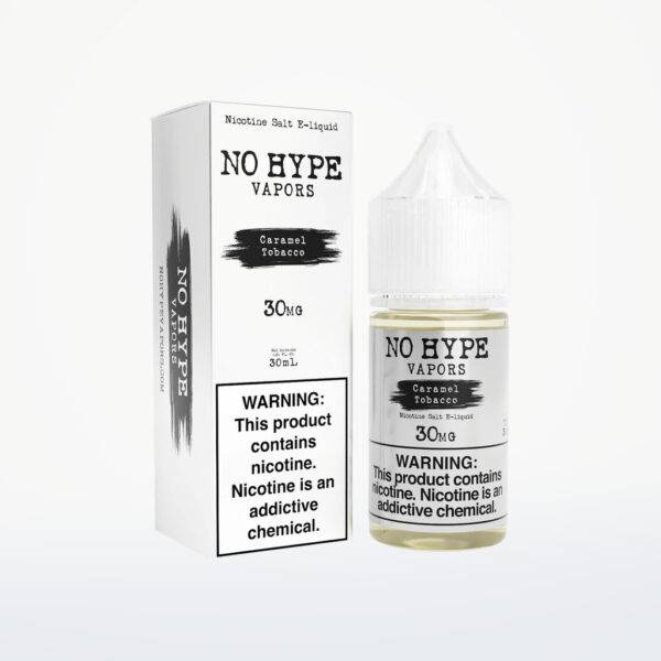 NO HYPE VAPORS SALT - CARAMEL TOBACCO - 30ML-30MG
