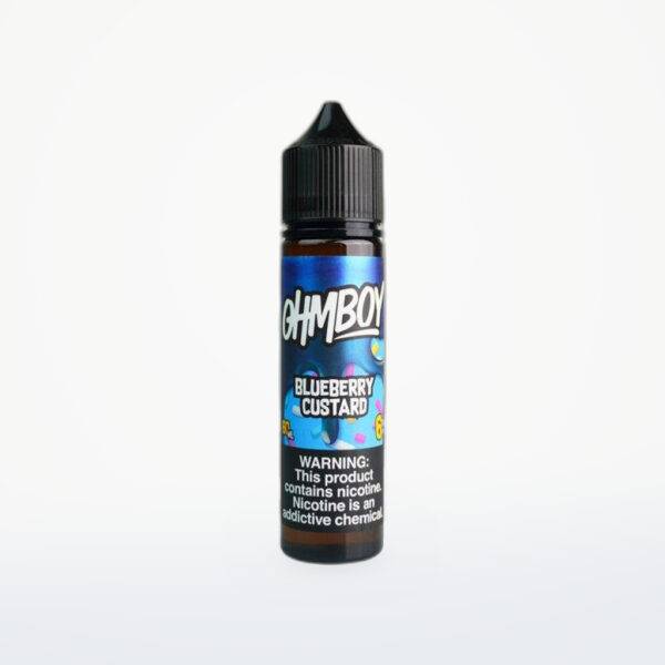 OHMBOY : BLUEBERRY CUSTARD-FREEBASE-60ML