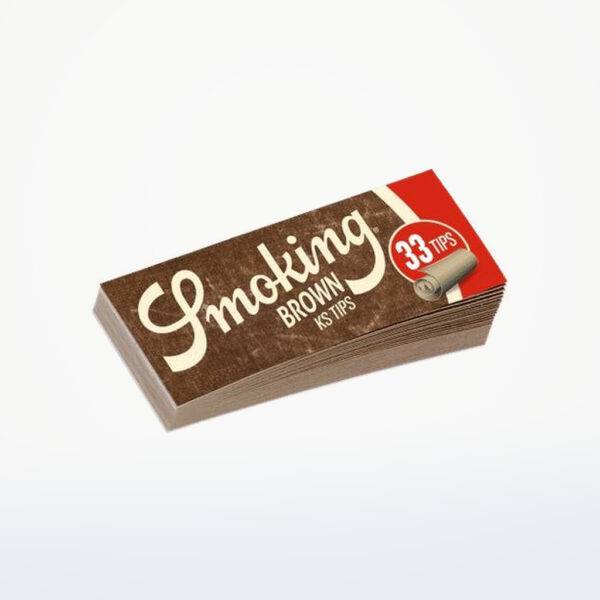 SMOKING KING SIZE BROWN + FILTER TIPS