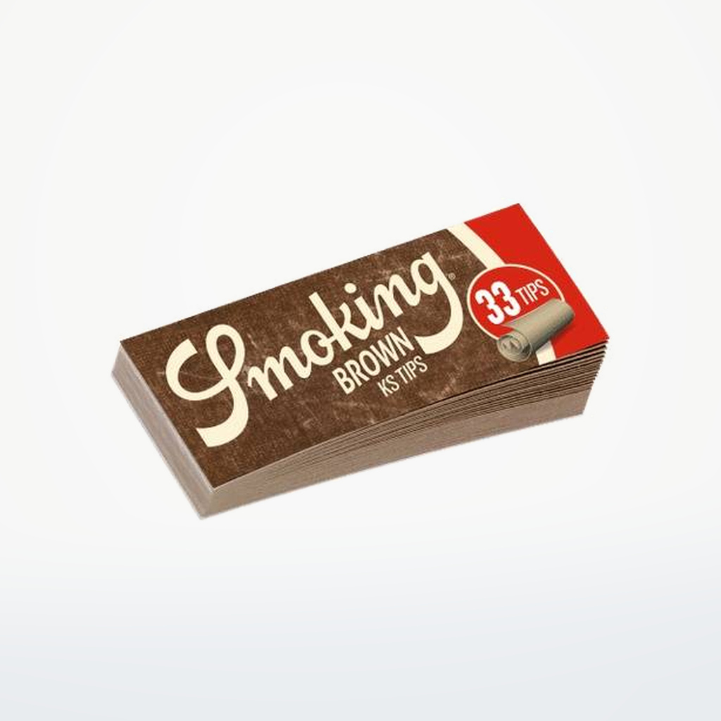 SMOKING KING SIZE BROWN + FILTER TIPS