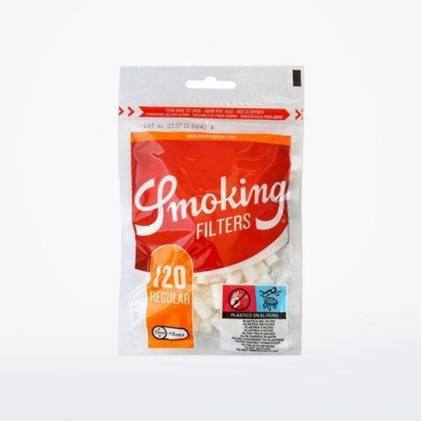 SMOKING REGULAR CLASSIC FITER 7.5MM ORANGE 25