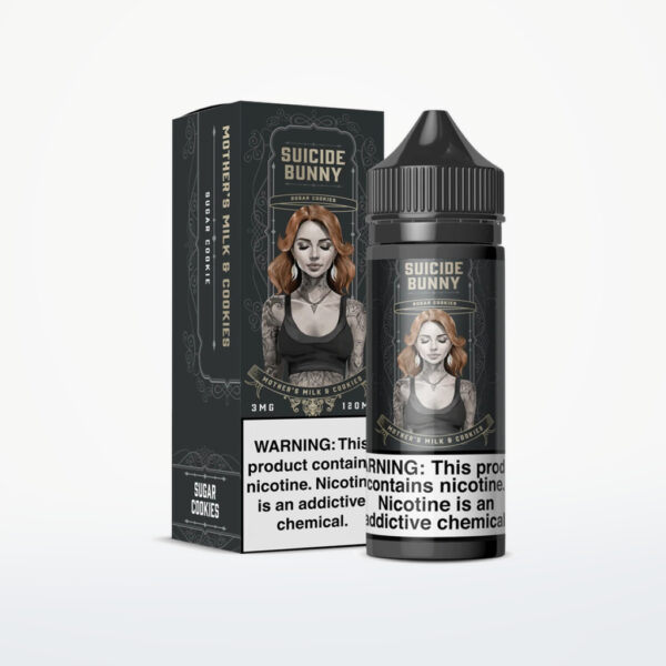 SUICIDE BUNNY - MOTHER'S MILK & COOKIES - 120ML-6MG