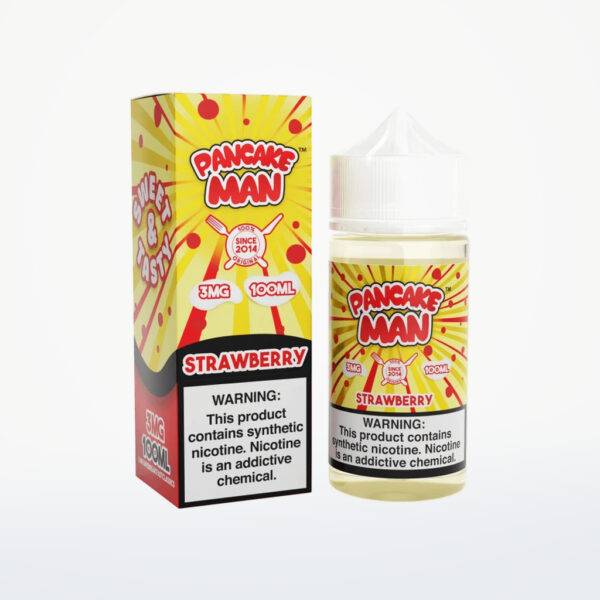 VAPE BREAKFAST CLASSICS - PANCAKE MAN STRAWBERRY - 100ML-6MG