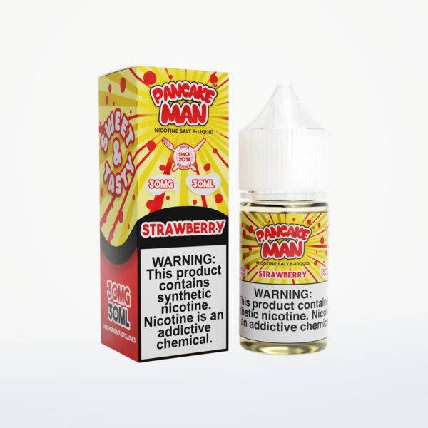 VAPE BREAKFAST CLASSICS SALT - PANCAKE MAN STRAWBERRY - 30ML-30MG