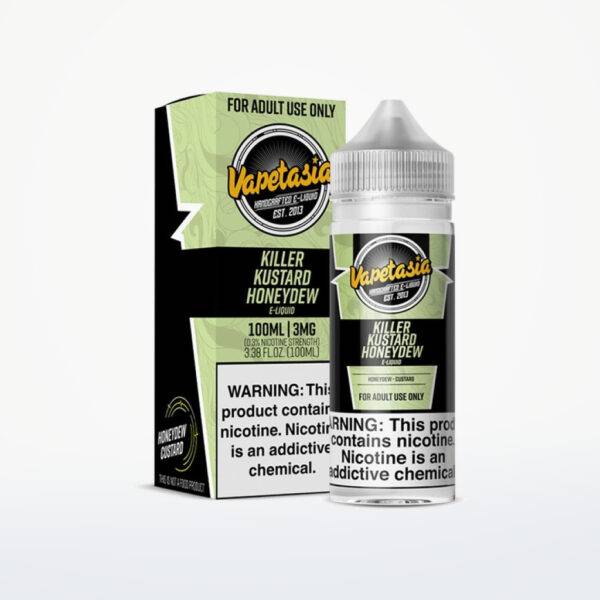VAPETASIA - KILLER KUSTARD HONEYDEW - 100ML-6MG