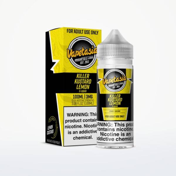 VAPETASIA - KILLER KUSTARD LEMON - 100ML-6MG