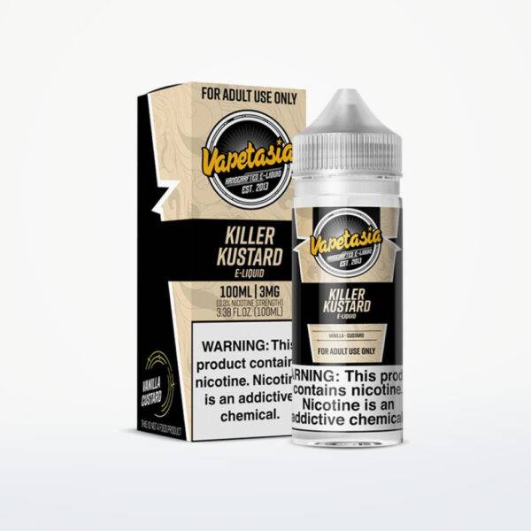 VAPETASIA - KILLER KUSTARD ORIGINAL - 100ML-6MG