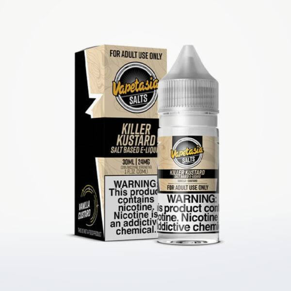 VAPETASIA SALTS - KILLER KUSTARD ORIGINAL - 30ML