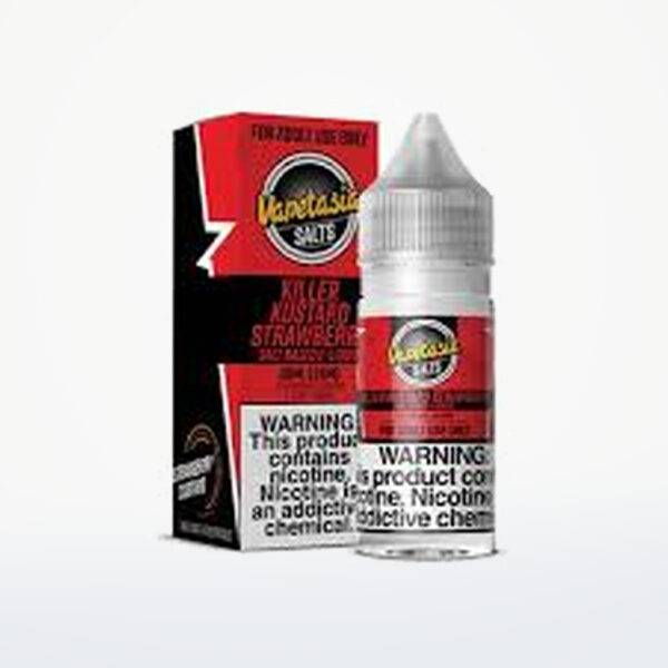 VAPETASIA SALTS - KILLER KUSTARD STRAWBERRY - 30ML
